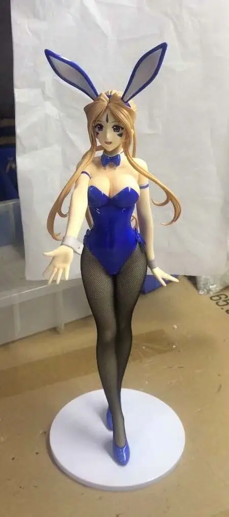 42 سم آه! آلهة بلداندي الأرنب فتاة أنيمي فتاة 1/4 نموذج لجسم تمثال الأولاد جمع سطح المكتب زينة زخرفية لعبة هدية