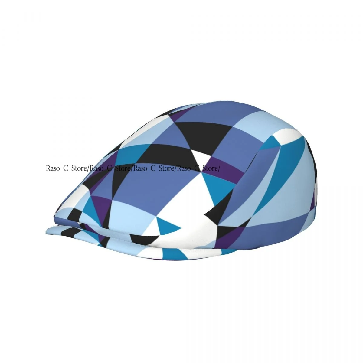 Flat Cap Men Women Newsboy Cap Abstract Geometric Driving Bunnet Ivy Hat Bakerboy Hat Spring Summer Boina