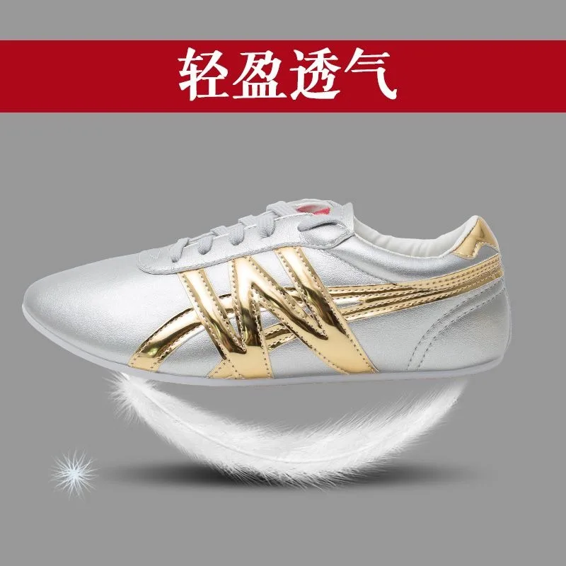 

Классическая брендовая профессиональная тренировочная обувь для ушу, удобная нескользящая обувь для фитнеса на мягкой подошве, дизайнерские кроссовки для выступлений в стиле тай-чи