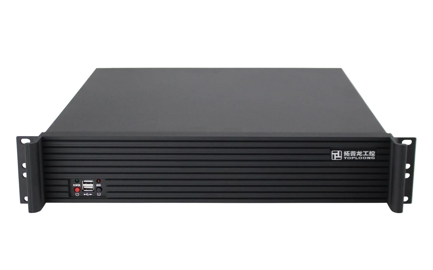 TOPLOONG TOP2U400L Industrial Control Server Micro-ATX Short 400mm Chassis  Four Slots 2U Empty server chassis