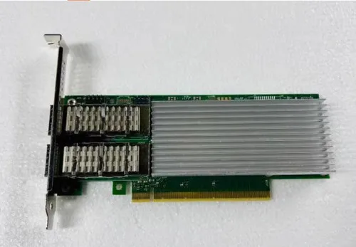 original  E810-CQDA2, Dual port 100Gb Fiber Optic NIC PCIE 4.0