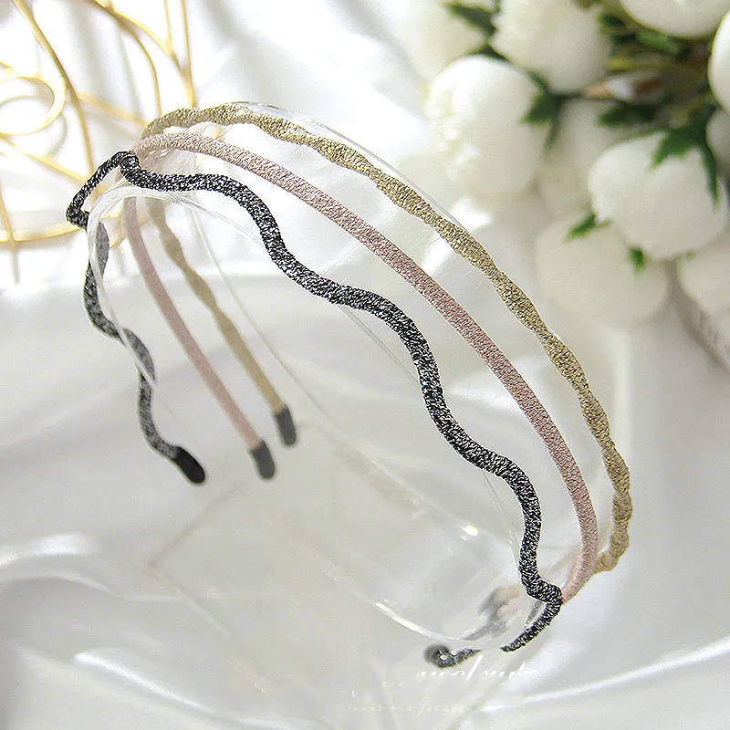

2pc Elegant Minimalist Style Superfine Hairband Headband for Women Girls Retro Hair Bands Hair Accessories