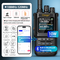 GMRS Radio Multi-Band Receiving Long Range Walkie Talkies,USB-C Programming & Charng,5600mAh Battery,Wireless Radio Replication