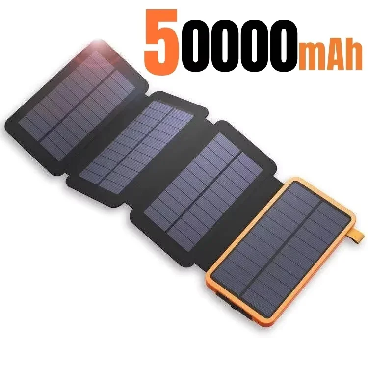 200000mAH zonne-energiebank opvouwbare zonnepanelen 5V 2A USB-uitgang draagbaar buiten kamperen zonne-energie voor iPhone Android