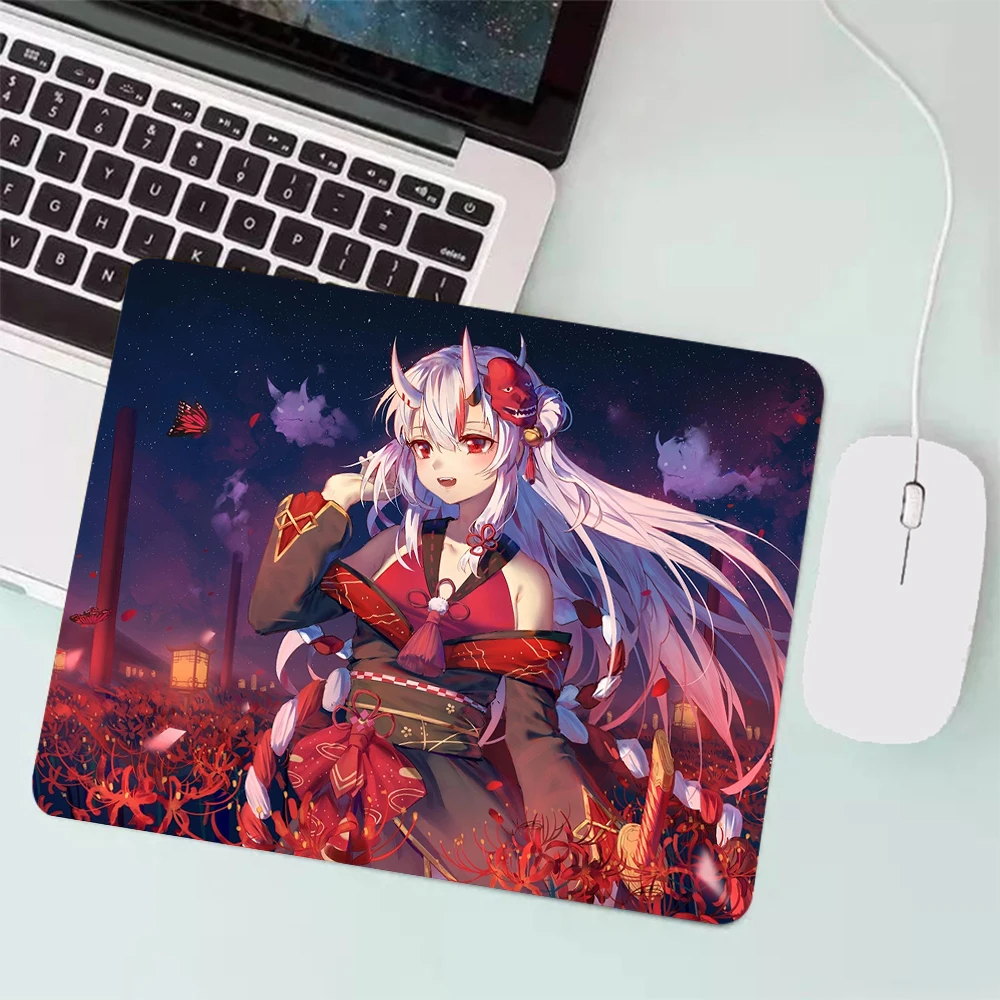 Nakiri Ayame Hololive Small Gaming Mouse Pad PC Gamer Keyboard Mousepad XXL Computer Office Mouse Mat Laptop Mause pad Desk Mat