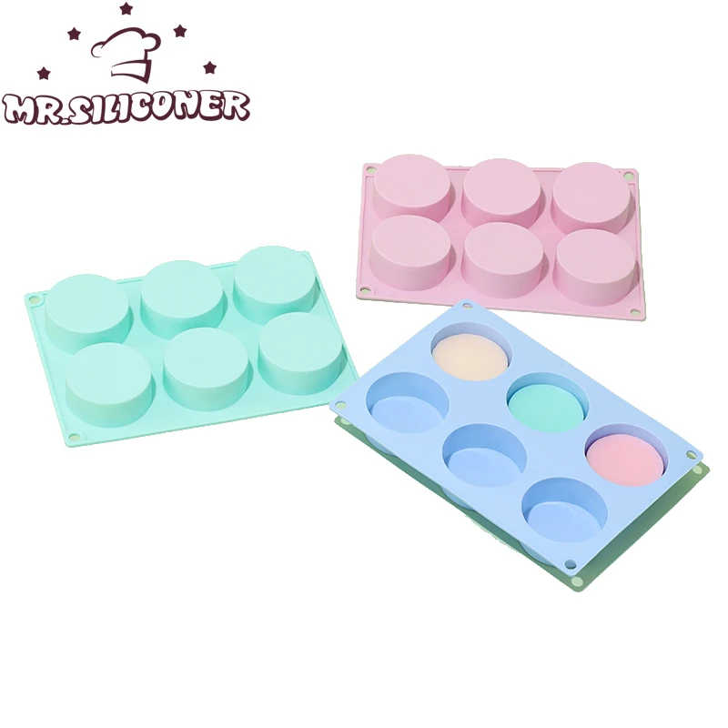 비누 만들기용 타원형 비누 몰드 실리콘 몰드, 6 구, 3D 수제 비누 폼, 케이크 베이킹 몰드, 새로운 스타일 Best5 비누 만들기용 타원형 비누 몰드 실리콘 몰드, 6 구, 3D 수제 비누 폼, 케이크 베이킹 몰드, 새로운 스타일 Best5