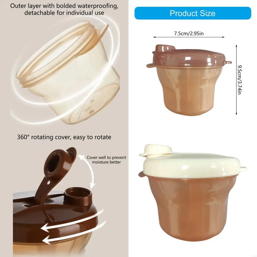 

C5AA Spacious 3 Compartment Infant Dishwasher Safe Quick Dry