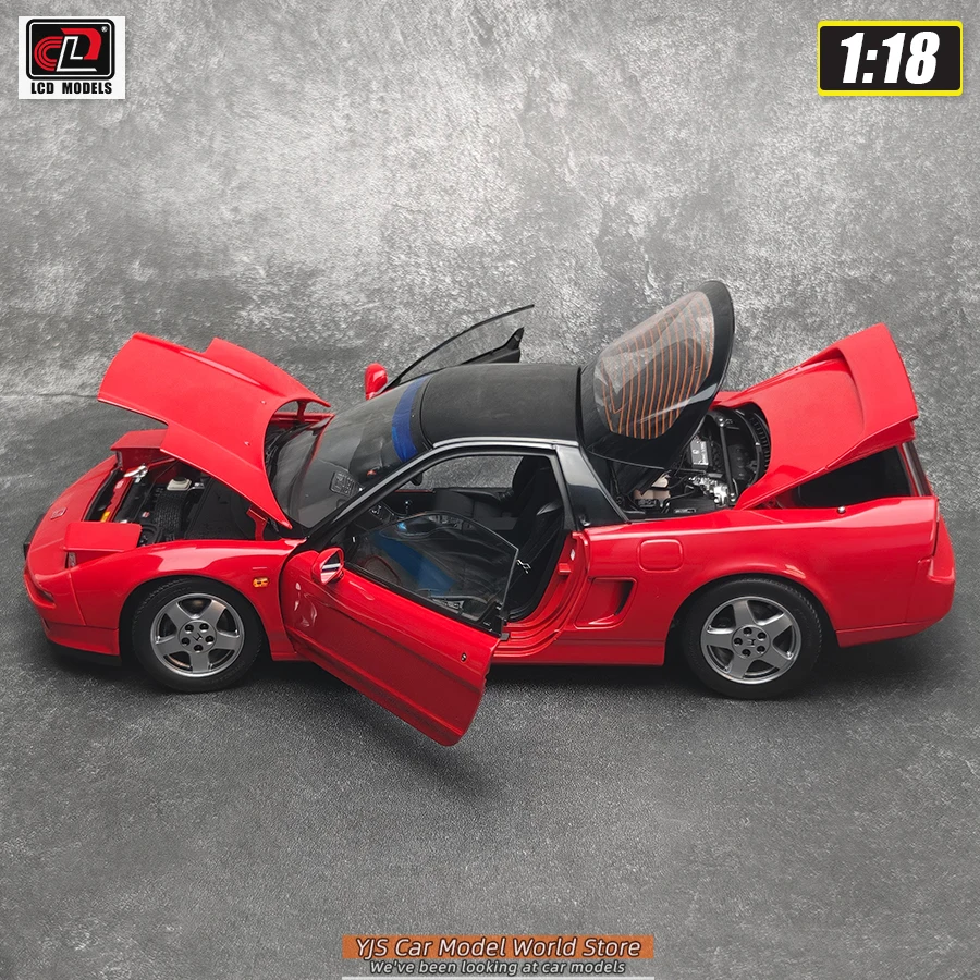 CLD Diecast Model 1:18 LCD Honda NSX MK1 NA1 Alloy Full Open Car Model Static Display Piece Holiday Gift Collection