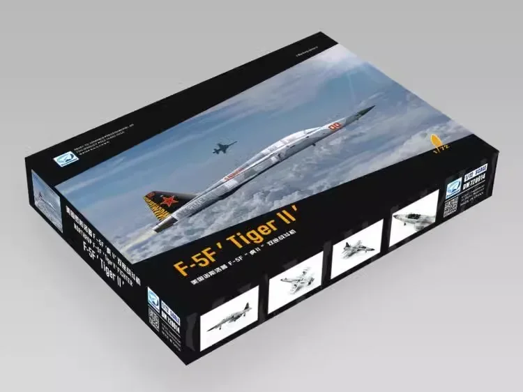 

Модель мечты 1/72 Пластиковый масштабный комплект модели DM 720014 Американский двухместный истребитель F-5F Tiger II (потерянная версия)