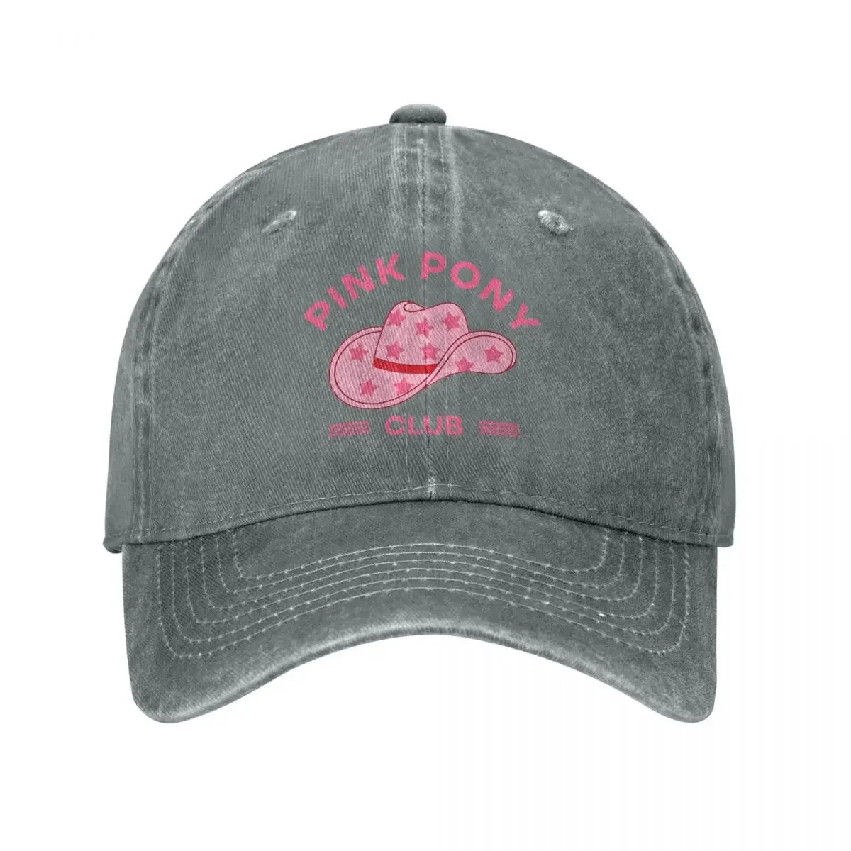 Casual Pink Pony Club Chappell Roan Baseball Caps Men Women Distressed Cotton Sun Cap 2024 Midwest Princess Tour Outdoor Hat Cap