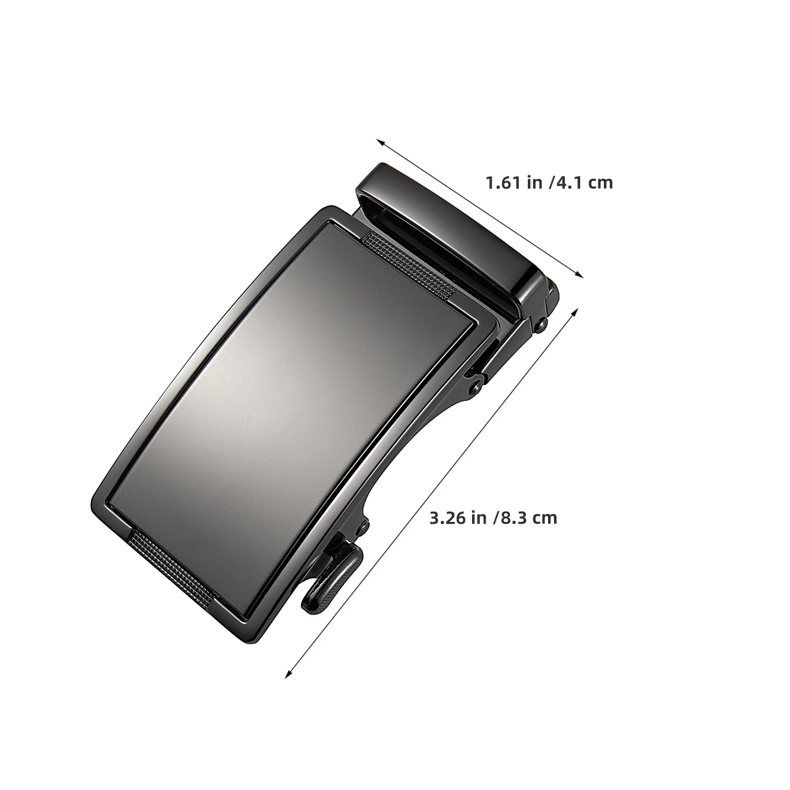 Belt Automatic Buckle Adjustable Ratchet Men's Designer Buckles Black Replacement