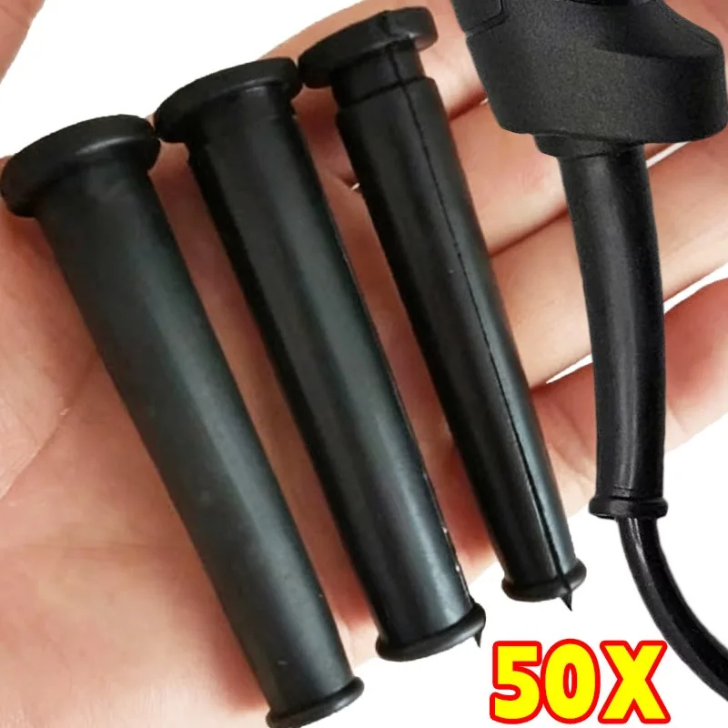10-50pcs Cable Gland Connector Thickened PVC Power Cord Protector Tool Wire Sleeves Boot Electric Drill Cable Accessory