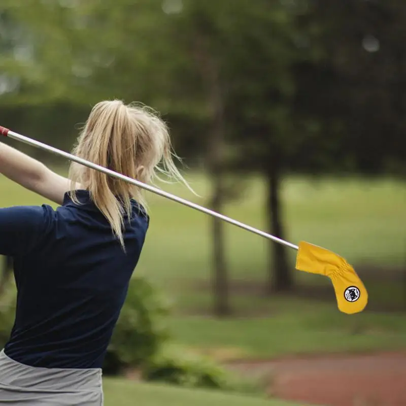 Manicotti per la testa della mazza da golf 9X Copri testa per driver con stampa di lettere Numero Alfabeto Design Attrezzatura da golf Mazza per tifosi sportivi in tutte le stagioni