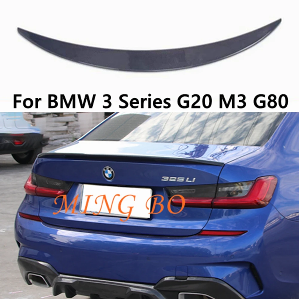 

For BMW 3 Series G20 G28&M3 G80 AC Style Carbon fiber Rear Spoiler Trunk wing 2018-2023 FRP Forged carbon