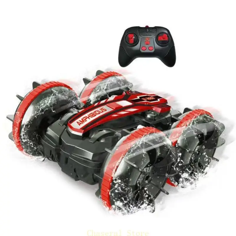 E7CE 미세한 참신 원격 제어 자동차 4 륜 드리프트 경주 양서류 차량