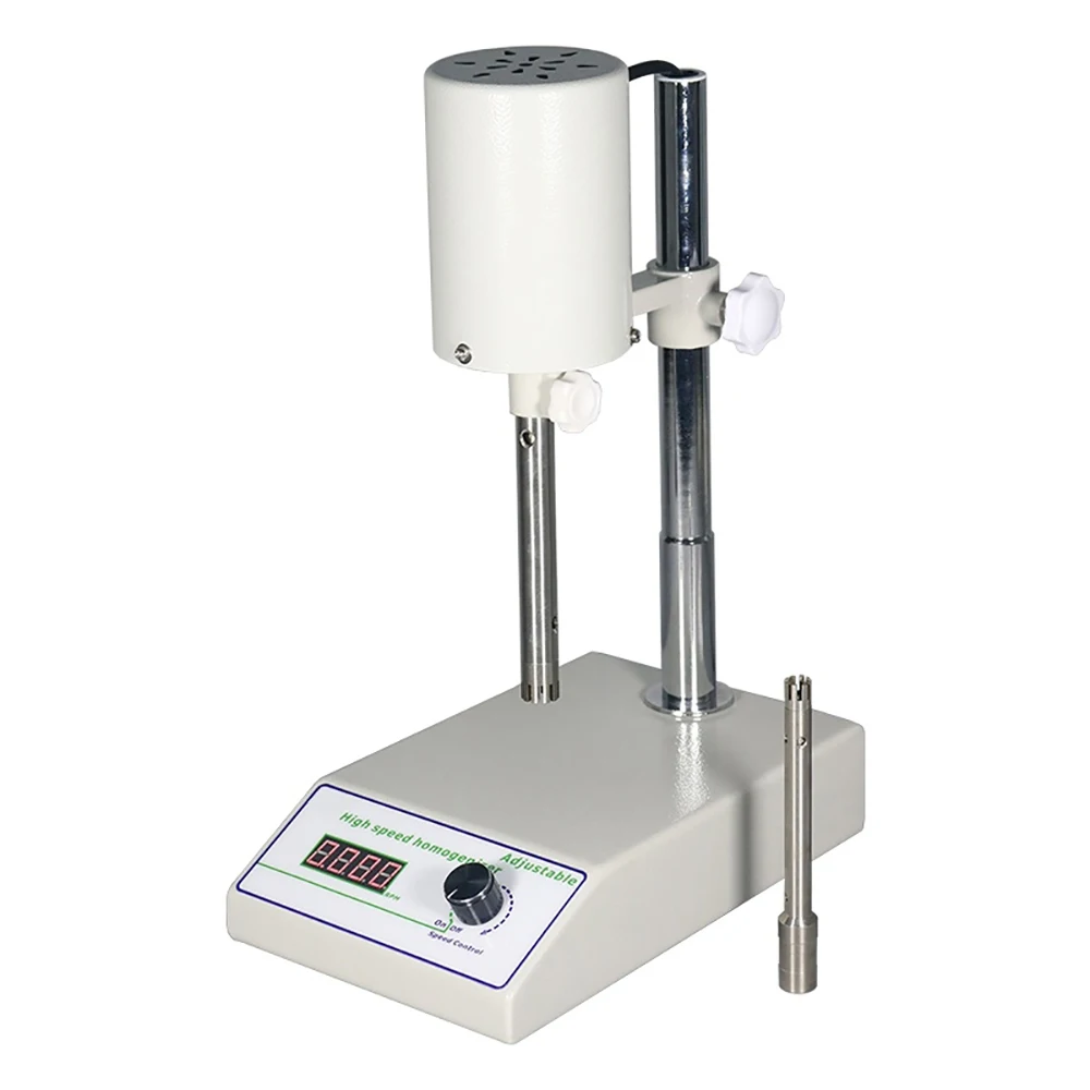 High Speed Homogenizer Laboratory Disperser Emulsifying Homogenizer Mixer Processing Capacity 1000/1500ml Speed 5000 to 22000rpm