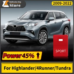 Throttle acceleration switch controller for Toyota Highlander, 4Runner, and Tundra to improve starting speed