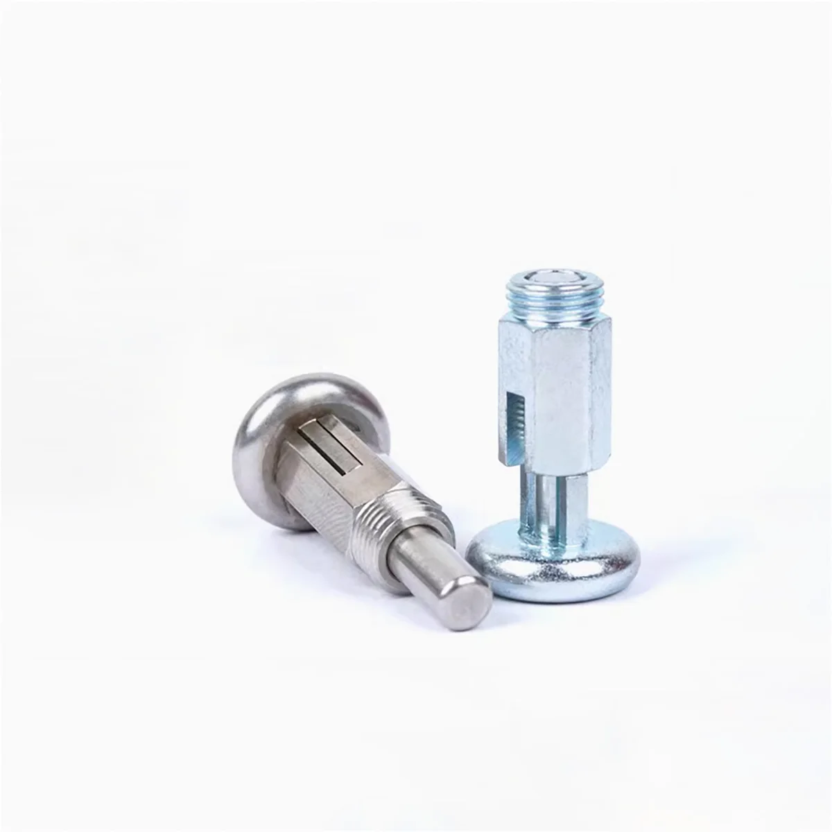 Index Plungers ,Spring Plungers, Fine Thread M6 M8 M10 M12 Coarse Thread Index Bolts Without Nut Pins Screw