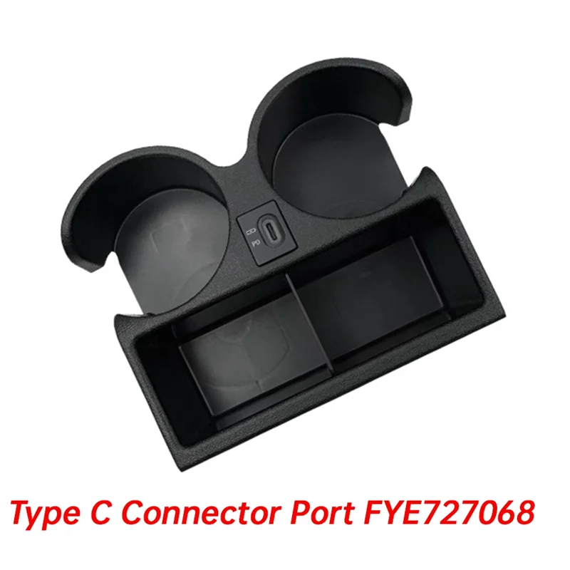 A51K-لنيسان باترول Y61 1997-2016 حامل أكواب الماء للسيارة مع منفذ PD FYE727068 & FYE727069 حامل أكواب الشراب البلاستيكية المقاومة للحرارة