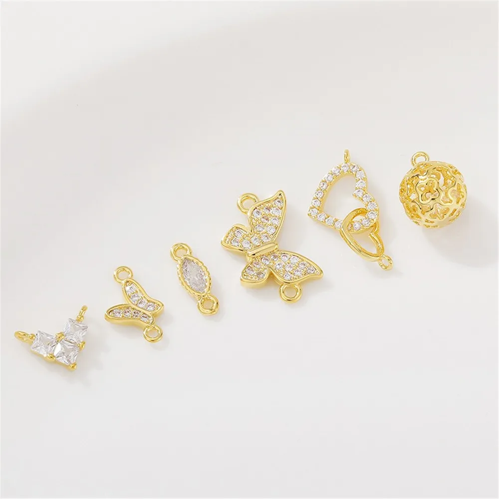 Рисунок 5 - 18-каратный позолоченный циркон в форме сердца