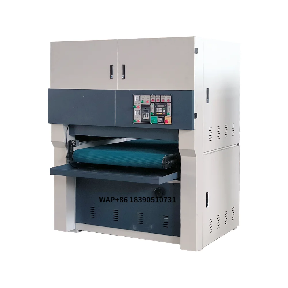 Automatic 630mm/1000mm Cutting Burr Removal Metal Parts Sanding Machine Flat Sheet Metal Surface Polishing Machine