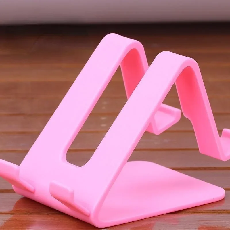 1PC Desk Phone Holder Triangle Mobile Stand For Cell Phone Tablet Universal plastic Phone Stand