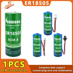 SUNMOON ER18505 3.6V A Disposable Lithium Batteries For Intelligent Water Meter Heating Meter Smoke Alarm LoT Device