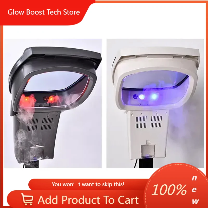 

GBProfessional ультразвуковой микротуман со светодиодной подсветкой Nano Mist отпариватель для волос озоновый салон красоты отпариватель для волос