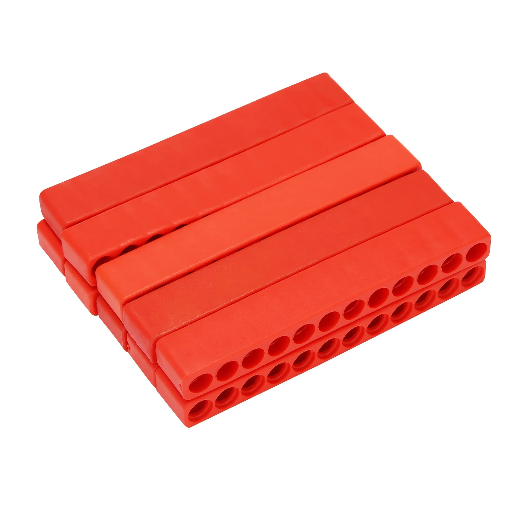 10Pcs 12-Hole Screwdriver Bit Holder Base Storage Case Hex Bit Organizer