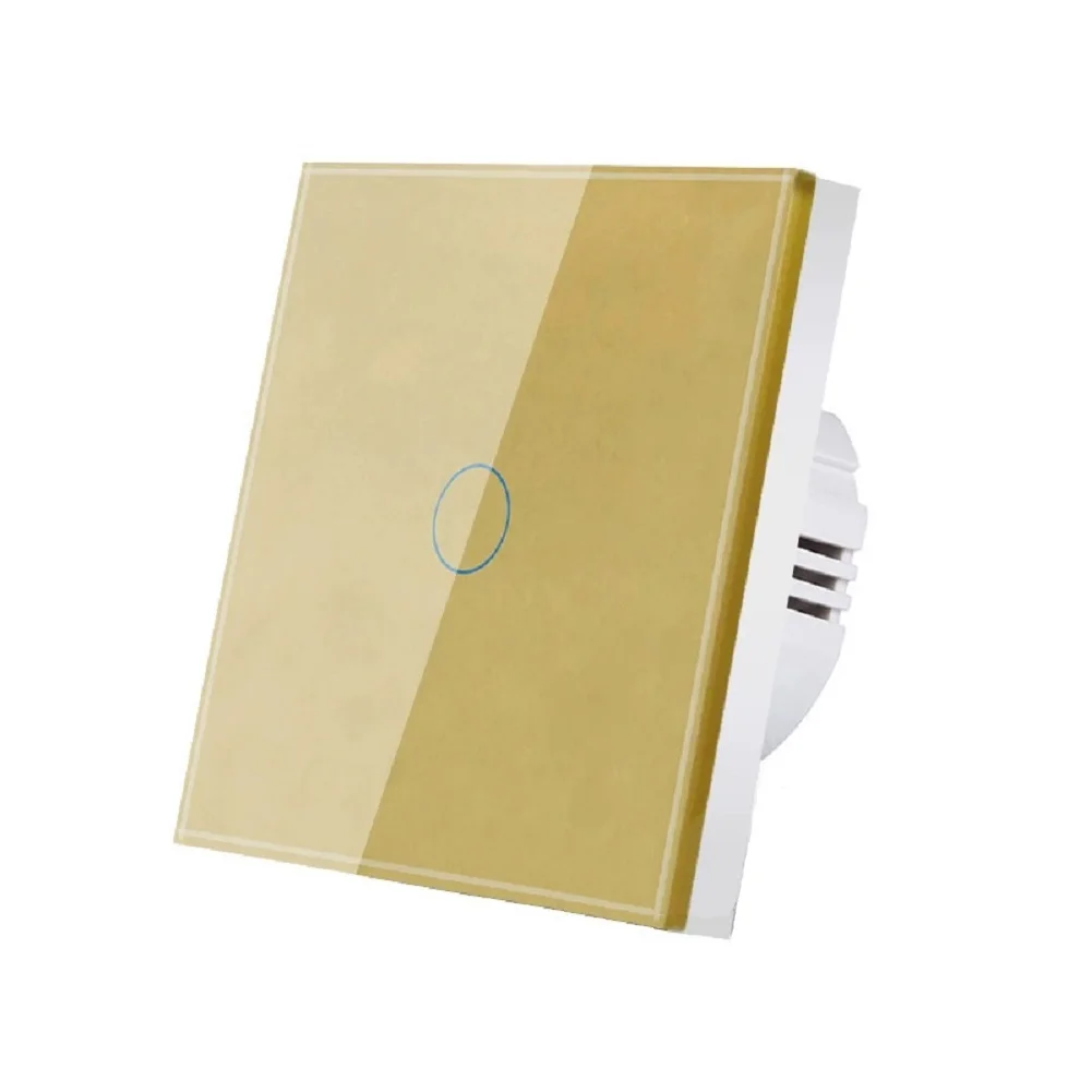 

Сенсорный выключатель без искрения с LED-индикатором, белый, золотой, черный, серый, 86-й тип, выход 5-300 Вт, многоклавишный