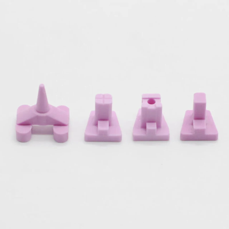 10pcs Lab Consumables Single Teeth Holder Porcelain Furnace Use Burning Rack. Best Accessories