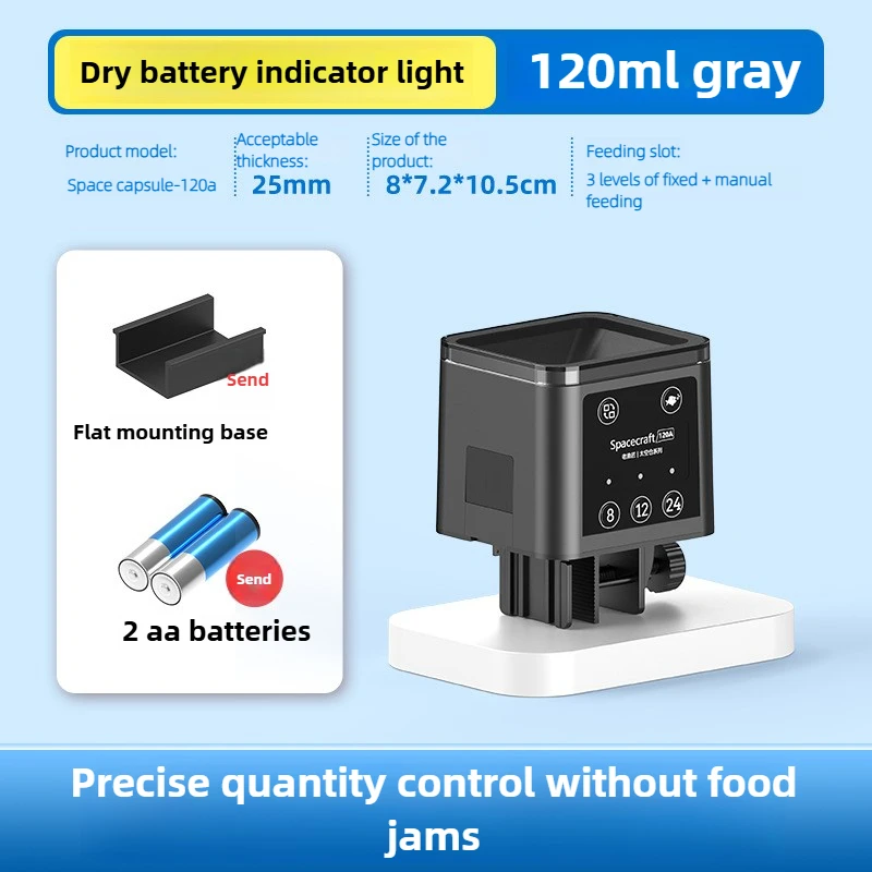 Mangeoire automatique pour poissons, écran LCD LED, grande capacité 120ml/320ml, synchronisation intelligente, tortue, aquarium, mangeoire automatique