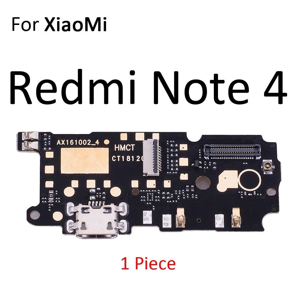 Charging Port Connector Board Parts Flex Cable For XiaoMi Redmi Note 5A 4 4X 4A 3 3S 2 2A Pro Global