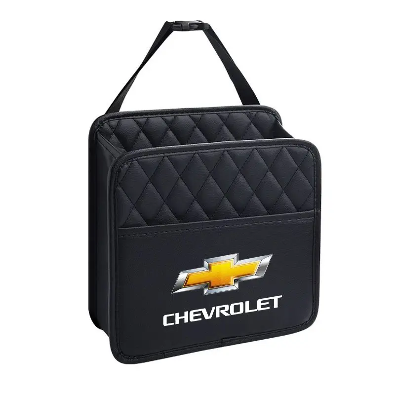 Car Organizer Storage Box Phone Pocket Pouch Car Back Seat Hanging Storage Bag For Chevrolet Colorado Cruze Spark Captiva Malibu