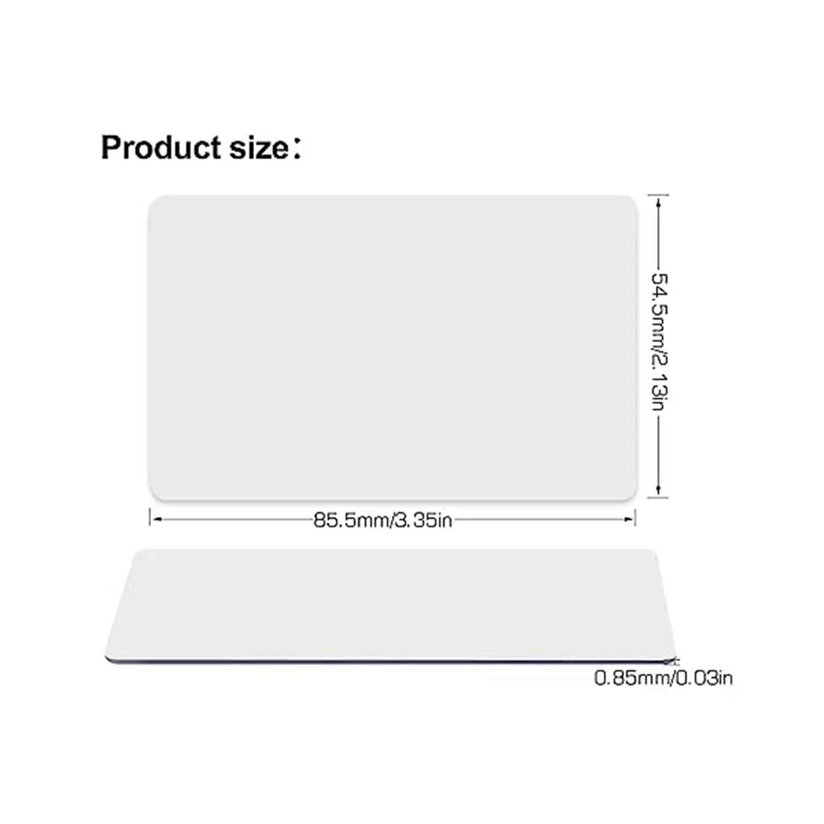 100 Stuks Nfc Kaarten Blanco 215 Nfc Kaarten 215 Tags Herschrijfbare Nfc Kaarten 504 Bytes Geheugen Voor Alle Nfc Enabled Apparaat