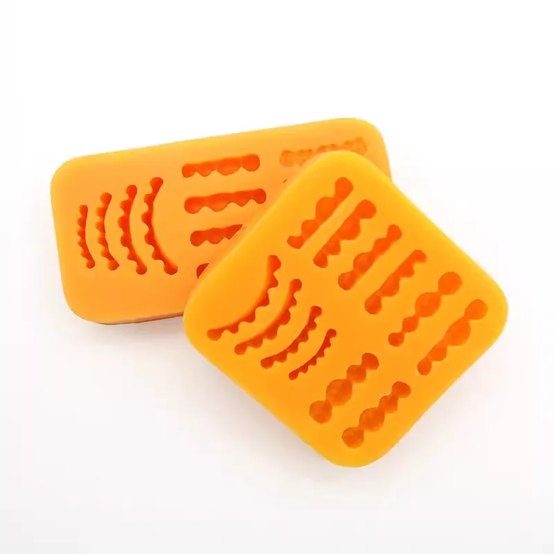 1Piece Dental Silicone Wax Tray for Denture Processing