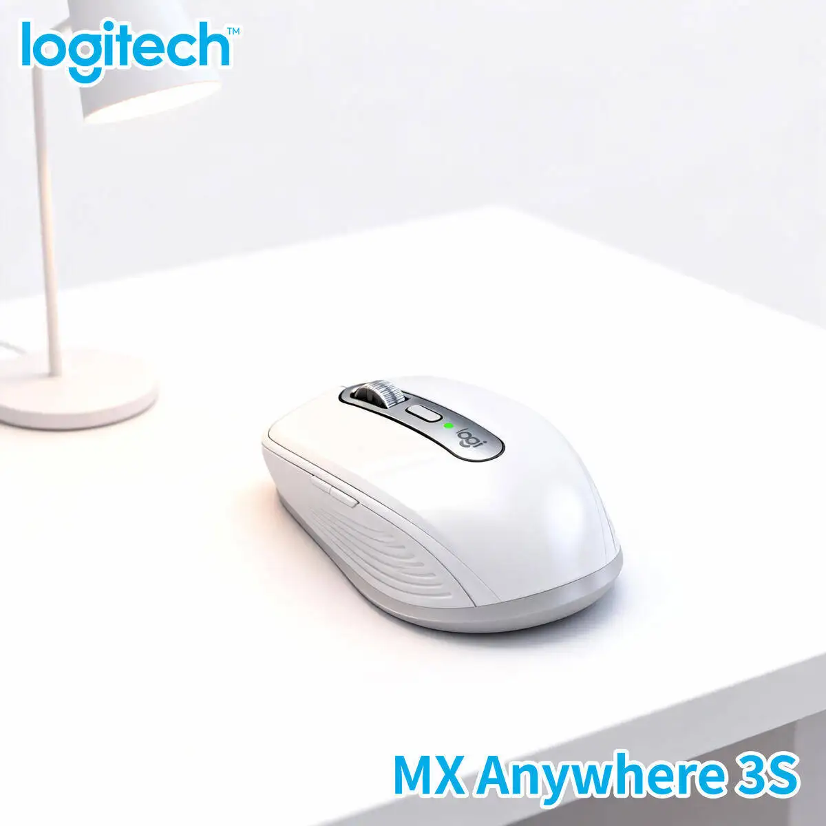 

Logitech MX Anywhere 3S Wireless Mouse for Travelers Fast Charging 70-Day Battery