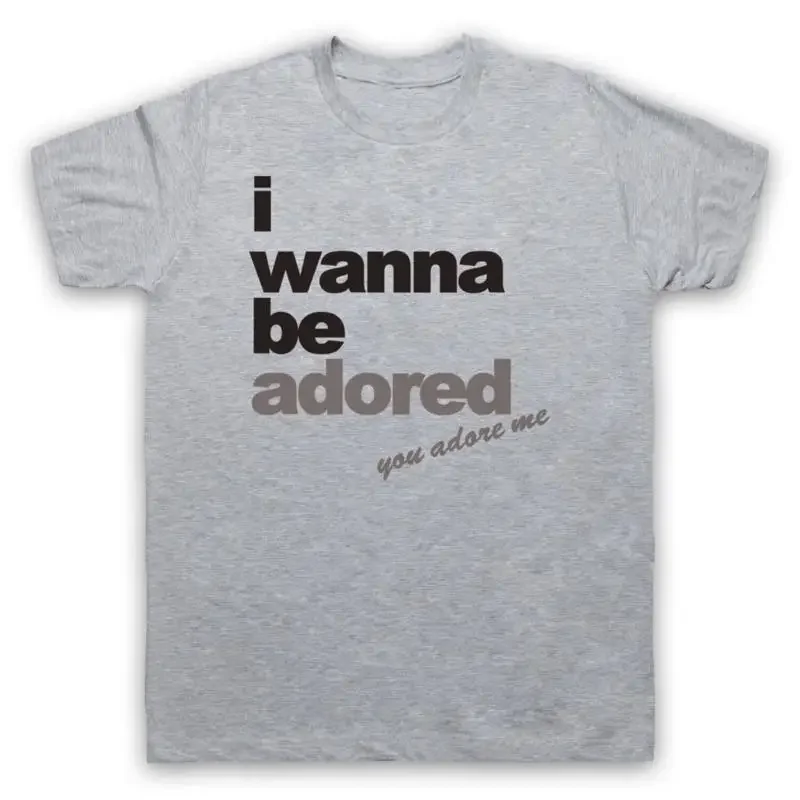 I WANNA BE ADORED UNOFFICIAL THE ROSES MADCHESTER HIT MENS WOMENS T SHIRT