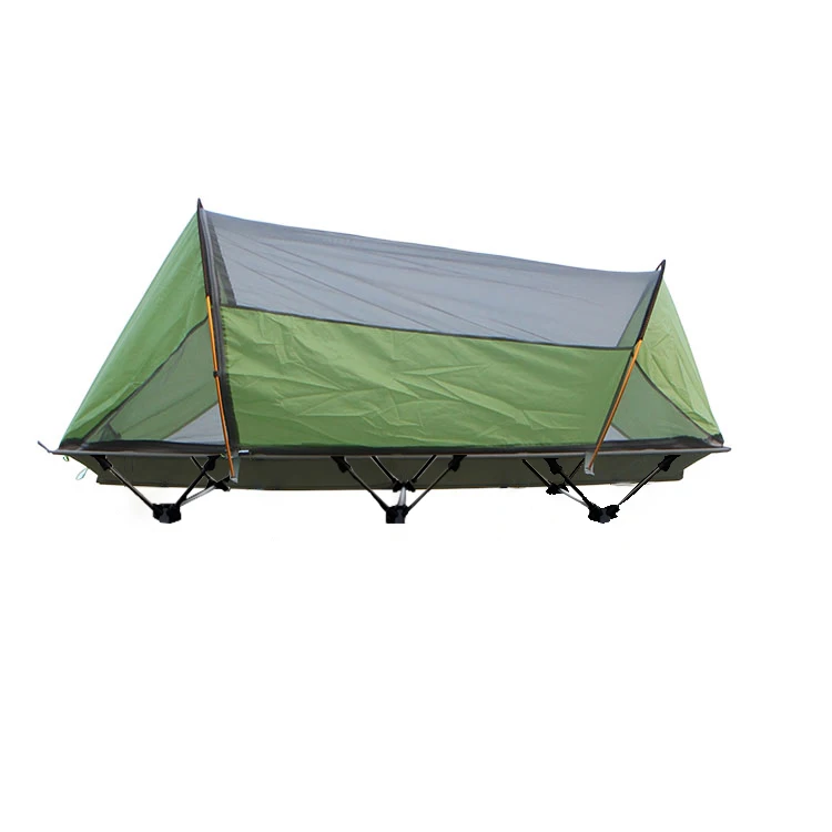 

Easy To Collect Folding Cot Outdoor Waterproof Privacy Bed Tent Camping Cot