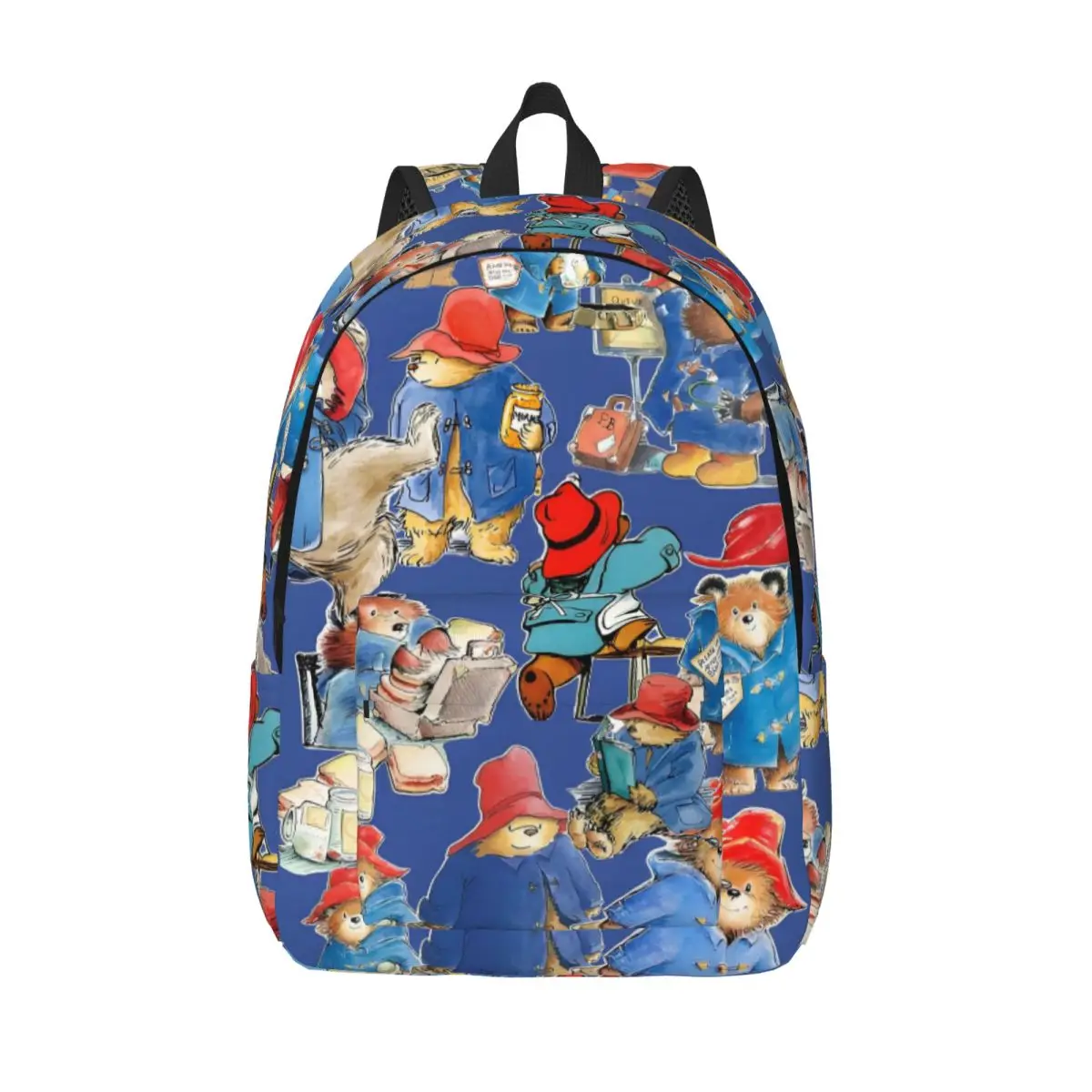 

Оригинальные холщовые рюкзаки Paddington на заказ для женщин и мужчин, водонепроницаемая школьная сумка для колледжа, сумки для книг с принтом