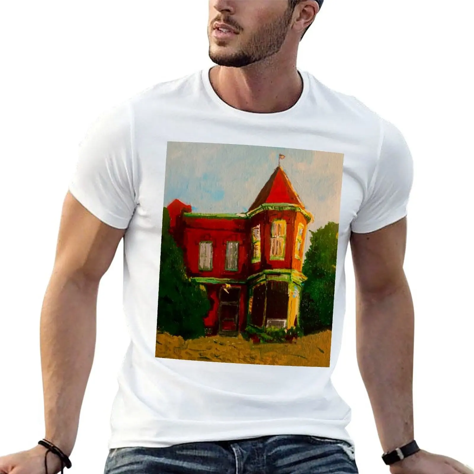 Jimmy T's Place T-Shirt anime t shirts for man t shirts for man slim fit funny t shirts cotton T-shirt