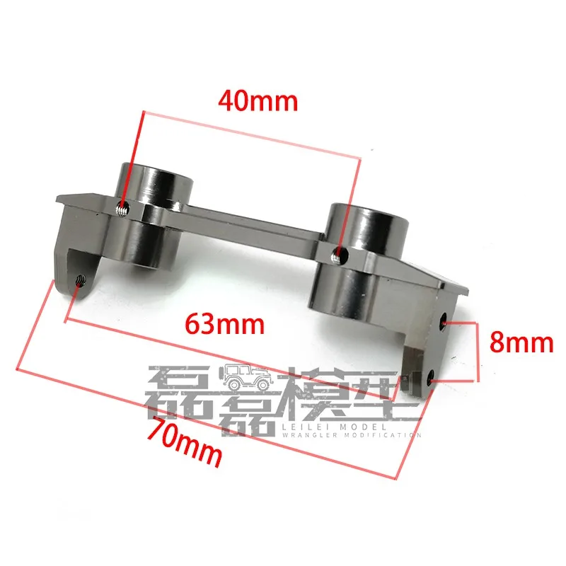 

Metal Upgrade Front Beam Bracket for 1/10 RC Crawler Car Traxxas TRX4 Defender Blazer RC4WD D110 Cherokee DIY Parts