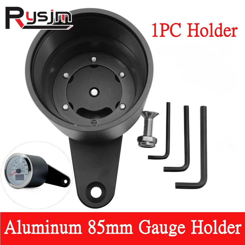 

Universal Gauge Cup Car Holder Aluminium Product for 85mm Dimension Gauge Meter Auto Gauge Bracket 3-3/8inch Gauge Holder
