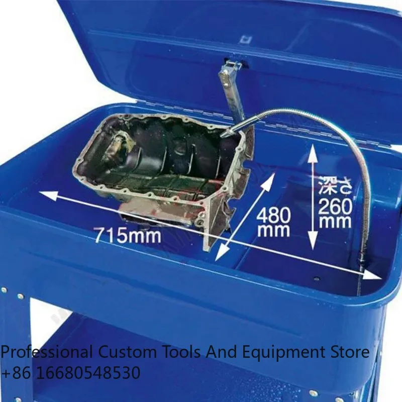 4aHigh Pressure 20 40 Gallon Motor Parts Auto Parts Circulation Cleaning Machine Engine Transmission Parts Cleaning Tank