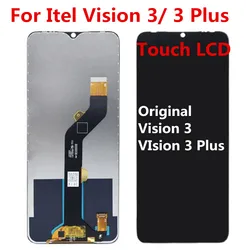 Original LCD For Itel Vision 3 Plus LCD Display Touch Screen Digitizer Replacement  For Itel Vision 3 Touch LCD