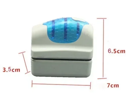 Аквариумный стеклянный скребок для очистки фотографий, плавающая Магнитная щетка для очистки фотографий