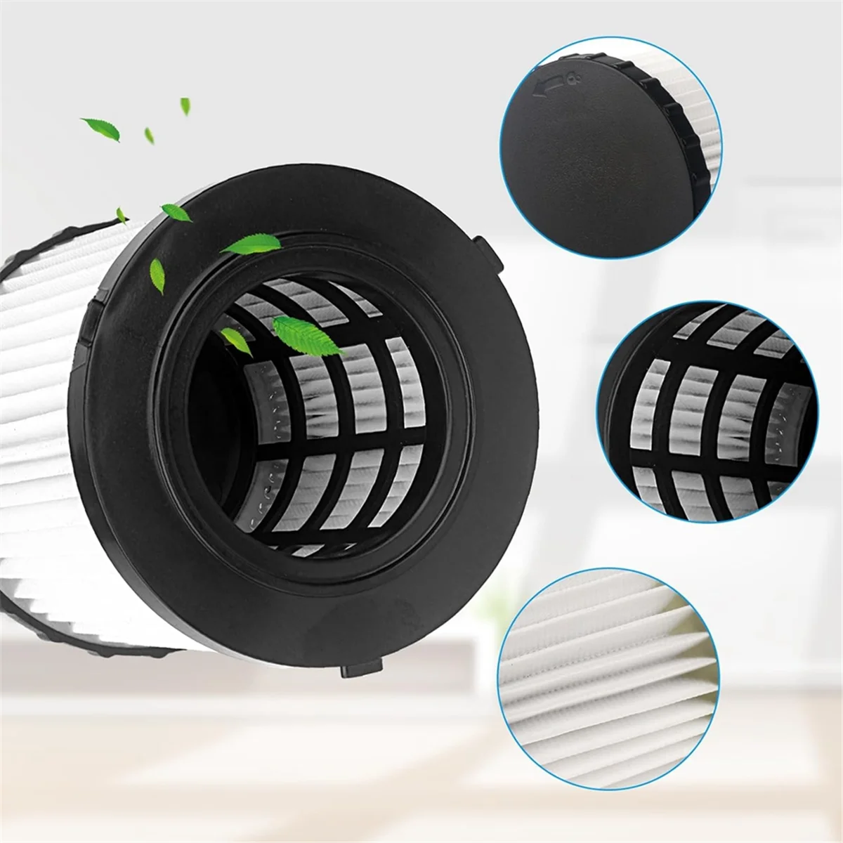 De Nieuwe 3PCS DCV5801H Vacuüm Hepa Filter voor DCV580 DCV581H DCV5801H Nat/Droog Vacuüm Filters