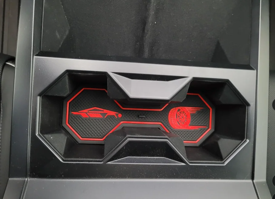 Car Cup Coaster for Tesla CYBERTRUCK 2019-2024 Anti-Slip Rubber Mat Car Water Cup Holder Pad Accessories Specific Car-styling