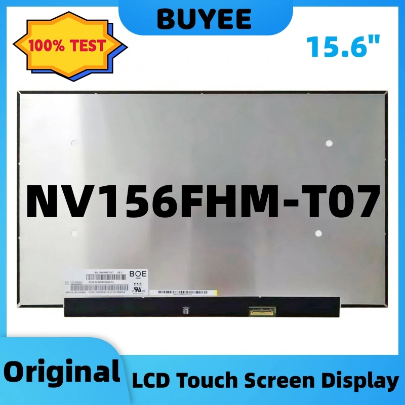 

15.6" NV156FHM-T07 Laptop LCD Touch Screen Panel LED Display Monitor 1920X1080 FHD 40Pins Replacement Parts