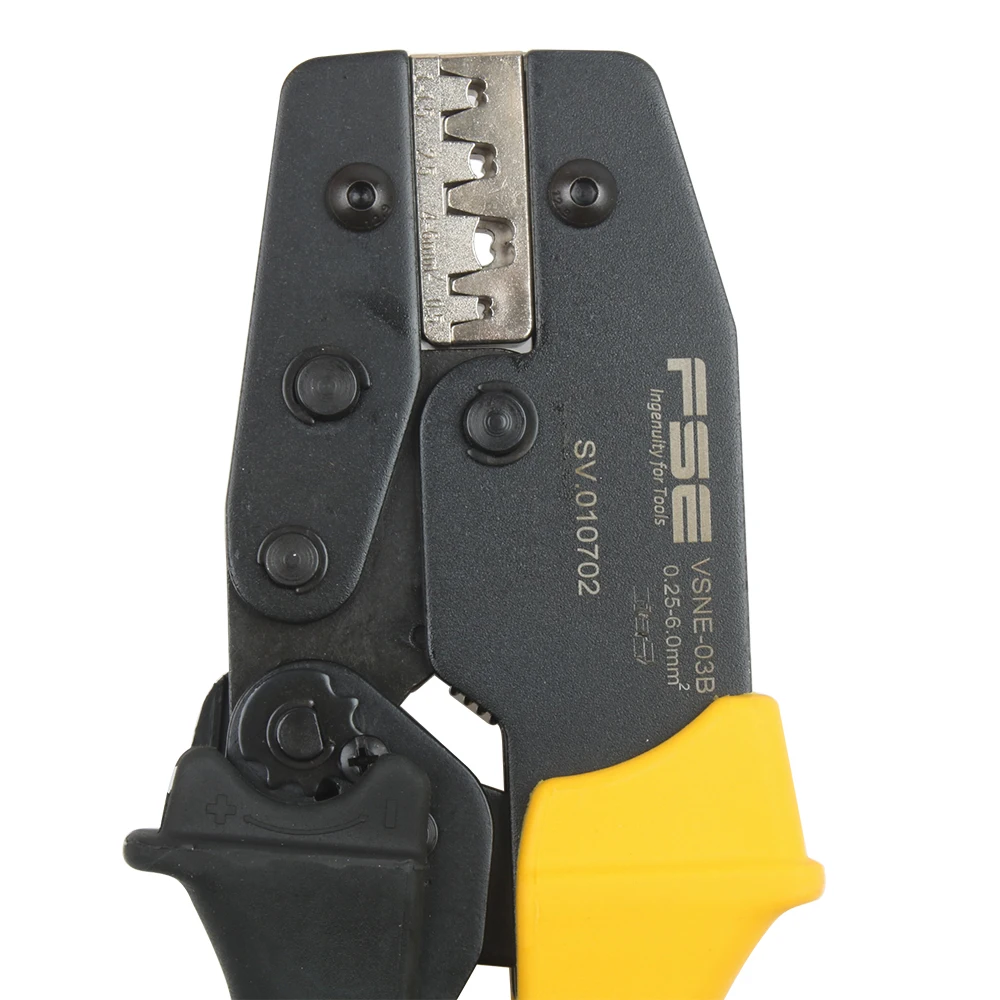 Insulated terminals crimping tools electrical crimping pliers high precision brand clamp VSNE-03B 0.25-6mm2 23-10AWG hand tools